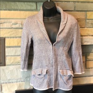 Gap Navy and Grey Cardigan